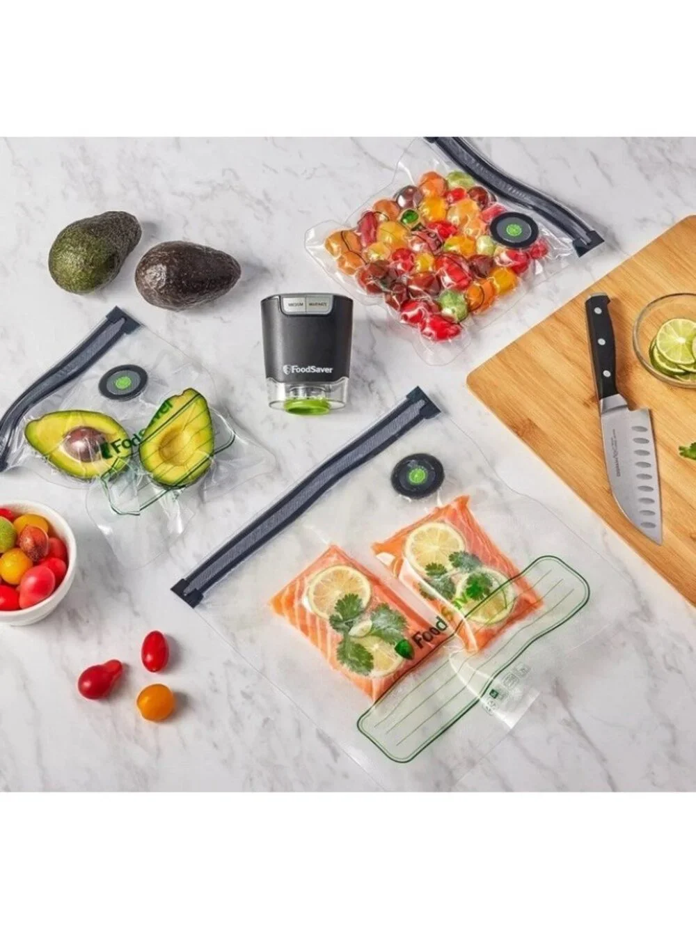 Foodsaver reusable vacuum
